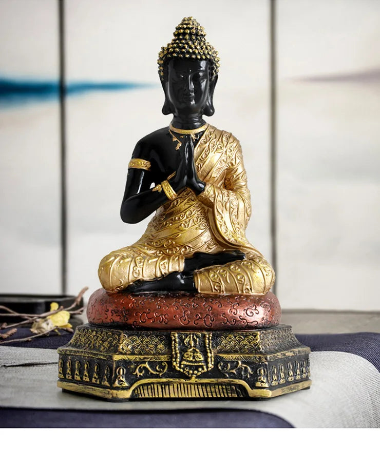 Chinese Style Buddha Ornaments Home Buddhist Halls Enshrine Furnishings Zen Home Decorations