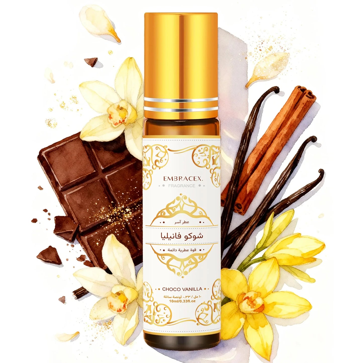 6 type 10ml Roller Essential Oils Eid al-Fitr Gift Perfume Oil Skincare Face Oil Bodycare Humidifier Six Long Lasting Scents