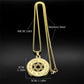 Hebrew Star of David Pendant Necklace for Women Men Stainless Steel Gold Silver Color Jewish Bless Male Chain Jewelry