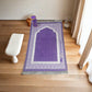 1set Islamic Prayer Mat With Rosary Beads Muslim The Spire Pattern Ramadan Prayer Mats Portable Travel Muslim Prayer Rugs Gift