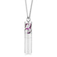 Twelve Constellations Aromatherapy Essential Oil Pendant Lockets Perfume Storage Diffuser Necklace 316L Stainless Steel Jewelry