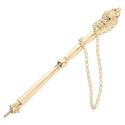 Jewish Gifts Reading Tool Pointer with Chain Decorative Torah Scripture Bible Metal Tool Synagogue Book Metal Finger Tool NEW