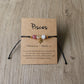 US  Aries Taurus Gemini Cancer Leo Virgo Libra Scorpio Sagittarius Capricorn Aquarius Pisces Gifts for Women Zodiac Bracelet