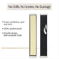 1pcs Mezuzah Embellished Home Door Wall Home Décor Jewish BLACK Housewarming Present House Blessing Gift for Holiday Festival