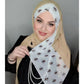 Muslim Fashion Chiffon Hijab Abaya Hijabs For Woman Women Jersey Dress Abayas Turbans Scarf Turban Head Instant Undercap Shawl