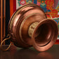 Tibetan-Style Fruit Tray Nepal Altars Platter,Engraving Pisces Hammer Texture Copper Tray,Buddhist Item Holy Plate Decoration