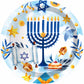 Happy Hanukkah Party Disposable Tableware Sets Paper Plates Cups Napkins Party Dinnerware Decor
