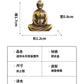 Micro Landscape Bronze Chinese Buddha Ancient Tea Ceremony Zen Moss Rockery Bonsai Sand Table Decorationfairy Garden Miniatures