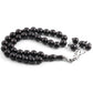 Muslim 14mm Round 33 Rosary Yoga Men's Cuffs Charm Bracelet Middle East Prayer Ramadan Meditation Bracelet for Women Jewelry