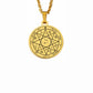 King Solomon Seal Talisman Amulet Jewelry Prosperity Manifest Love Pentacles Coin Medallion Stainless Steel Pendant Necklace