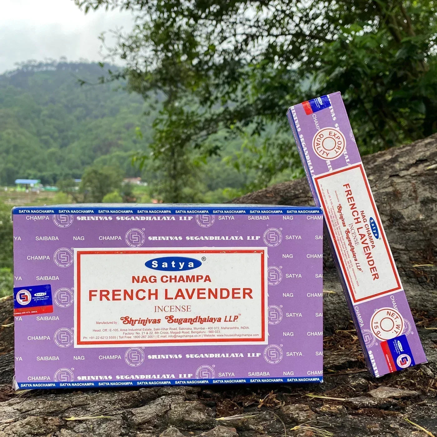 12box/6box Satya India Stick Incenses White Sage Sandalwood Palo Santo Peruvian Sacred Wood Aromatherapy Home Incense NAG Champa