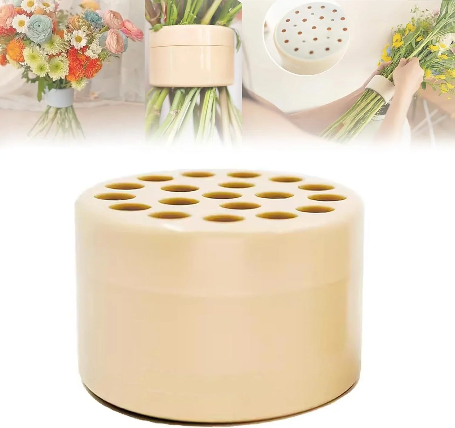 2Pcs Spiral Ikebana Stem Holder for Flowers -Floral Grid for Vase - Bloom Shaper- Flower Frogs for Arrangements Vase