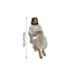 Christ Statues - "I Am with You Always" Jesus Desktop Ornaments, Easter Decorations, Serene Desk Companion Statue Decorations