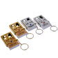 Mini HOLY Bible Keychain Religious Christian Jesus Cross Key Chain Keyring