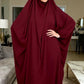 Muslim Prayer Garment Dress Wp,em Women Hijab Dress Abaya Hooded  Long Khimar Jilbab Burka Eid Abayas Gown Eid Niqab Ramadan