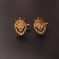 Sikhs Stainless Steel Cross Cufflinks Men's Lion Eagle Shirt Badge Pin Wedding Shirt Cufflinks Symbol