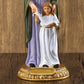 D8KF Virgin Mary with Saint Anne Blessed Catholic Sculpture Resin Christian Statue for Home Living Room Garden Church Decor