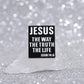 Jesus Brooch Enamel Pins Custom JESUS THE WAY THE TRUTH THE LIFE Brooches for Bag Lapel Badges Fashion Jewelry Accessories Gifts