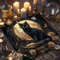 Divination Altar Cloth Civet Cat Tarot Tablecloth For Tarot Card Reading Decorative Voo-Polyester Oracle Card Mat