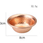 Nepalese Pure Copper Water Supply Bowl Handmade Hammer Pattern Holy Water Bowl for Buddha Buddhist Supplies