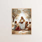 Jesus Christ Canvas Postres Christian Jesus Portrait Wall Art Print Poster I Will Walk with Christ LDS Bible Verse Gift Poster