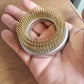 Round Kenzan Ring Japanese Flower Arrangement Base Stainless Copper Ikebana Florist Tool