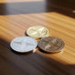 Custom Metal Coins Personalized 3D Metal Zinc Alloy Challenge Coins Diy Gold Silver Souvenir Coins Custom Commemorative Coins