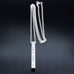 Hip Hop Jewish Hexagram Long Necklaces Stainless Steel David Star Israel Mezuzah Necklace Sweater Neck Chain Jewelry Gifts NA193