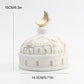 1 PC Candlestick Muslim Kaaba Dome Mosque Islamic Desktop Ornament Table Car Decor Crafts Gifts