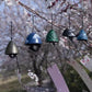 Japanese Wind Chimes Cast Iron Wind Bells Hanging Pendant Feng Shui Good Luck Temple Wind Bells Outdoor Home Garden Decoration