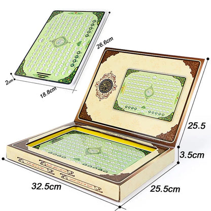 Full Section of Holy Quran Electronic Learning Machine Laptop Tablet Toy Muslim Islam Children Koran Learning Follow Reading Pad