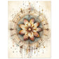 Boho Flower of Life Meditation Poster Positive Energy Sacred Geometry Canvas Painting Spiritual Wall Art Living Room Home Decor