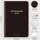 A5 Gratitude Journal Notebook, Mindfulness Journal with Prompts, Spiral Bound Notebook for Positive Thinking, Mood Tracker