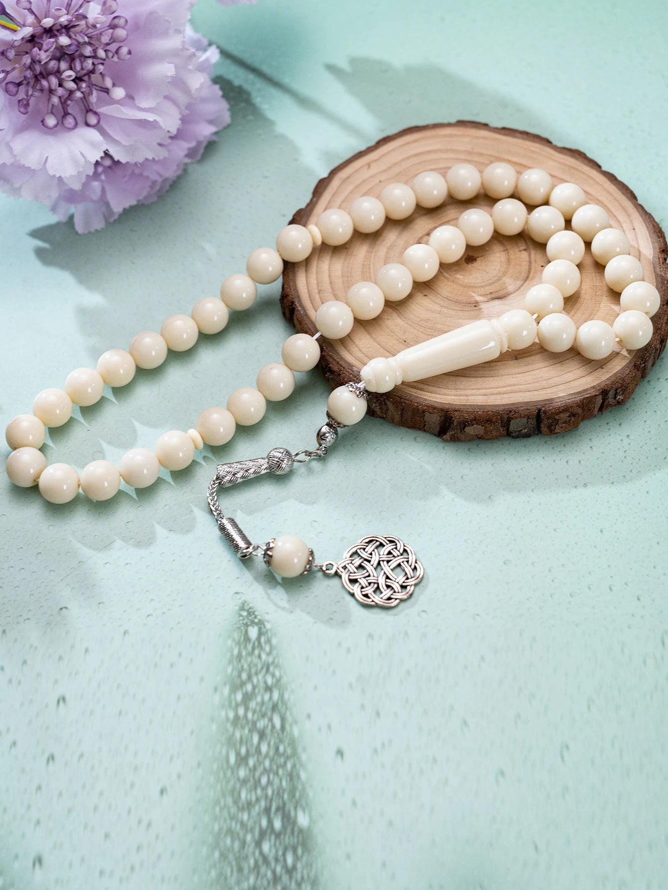 High-Quality Handmade Prayer Beads - 5 Classic Colors for Prayer & Meditation & Tasbih