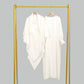 Two Piece Jilbab Prayer Set Abaya for Woman Batwing Hijab Dress Muslim Kimono Kaftan Robe Long Khimar Islam Cloth Jilbab Ramadan