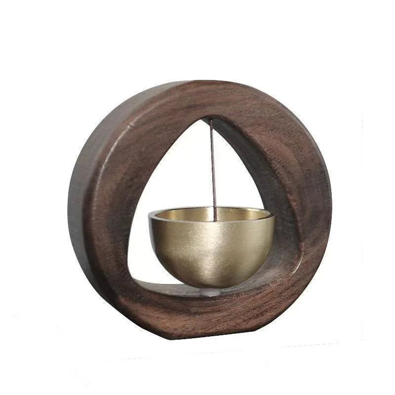Brass Dopamine Wind Chime Creative Bedroom Hanging Decor Summer Breeze Door Bell Meditation Ornament