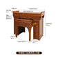 LSL Solid Wood Altar Incense Case God of Wealth Simple Altar Home Use Buddhist Shrine New Chinese Style
