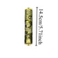 Handcrafted Enamel & Alloy Mezuzah Case with Kosher Scroll, Elegant Judaica Gift for Home Blessing & Doorpost Protection