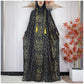 2024 New Muslim Long Sleeve Abaya Women Ramadan Prayer Clothes Turkey Middle East Femme Robe Loose African Dress Two-Hat Abaya