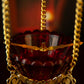New 2026 Orthodox Church vigil Lamp Small Hanging Lamp With Chain High Quality By Hand Made Golden Plating Box Gift