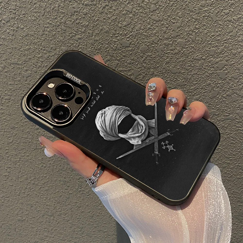 Nihang Singh Sikh Warrior Phone Case For iPhone 16 15 14 13 12 11 Pro Max X XR XSMAX 8 7 Plus Matte Shockproof Back Cover