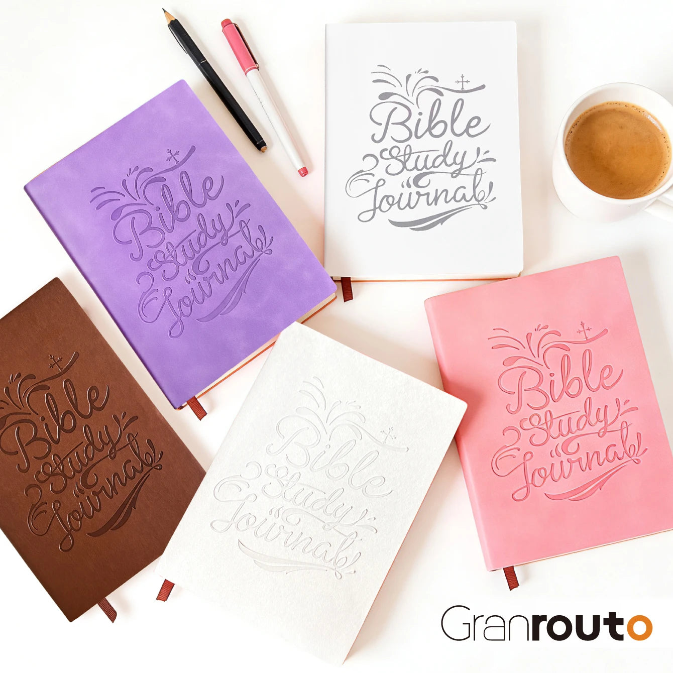 S.O.A.P Method Bible Study Journal, Prayer & Devotional Notebook, Religious Gift for Men Women