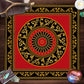 Tarot Tablecloth Mandala Flower Of Life Altar Cloth For Divination Meditation Circle Galaxy Tarot Mat Spiritual Oracle Card Pad