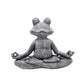 Meditating Frog Statue Resin Yoga Zen Buddha Frog Craft Garden  Simulation Animal Statue Ornament Creative Resin Decoration