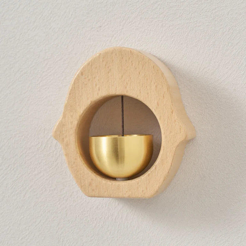 Brass Dopamine Wind Chime Creative Bedroom Hanging Decor Summer Breeze Door Bell Meditation Ornament