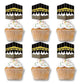 12/24pcs Umrah Mubarak Cupcake topper decoration, Hajj and Omra festival decoration, Muslim Eid Mubarak party supplies