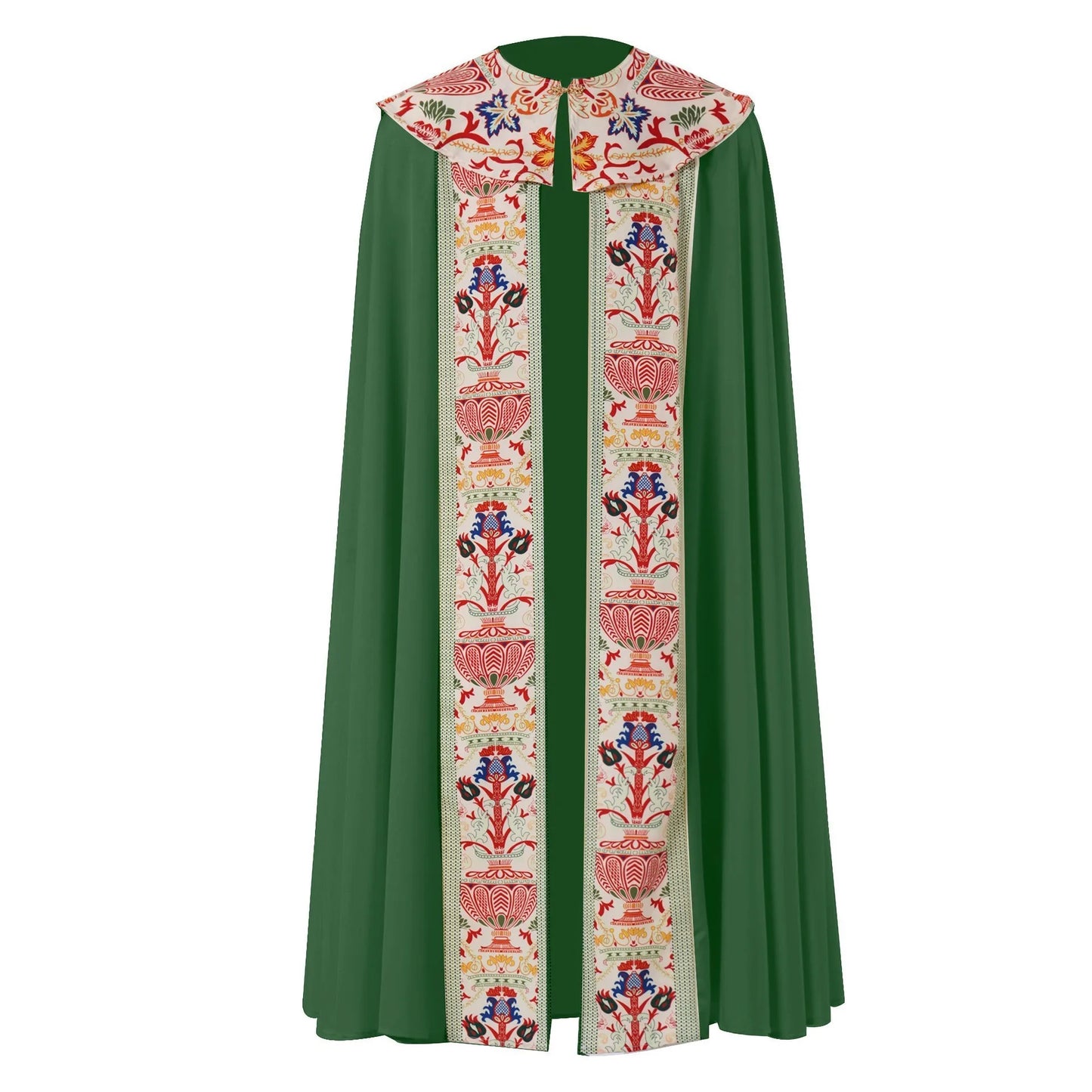 Priest Chasuble Vestments Christian Priest Costumes Adult Catholic Religious Archbishop Clothes Clergy Outfit