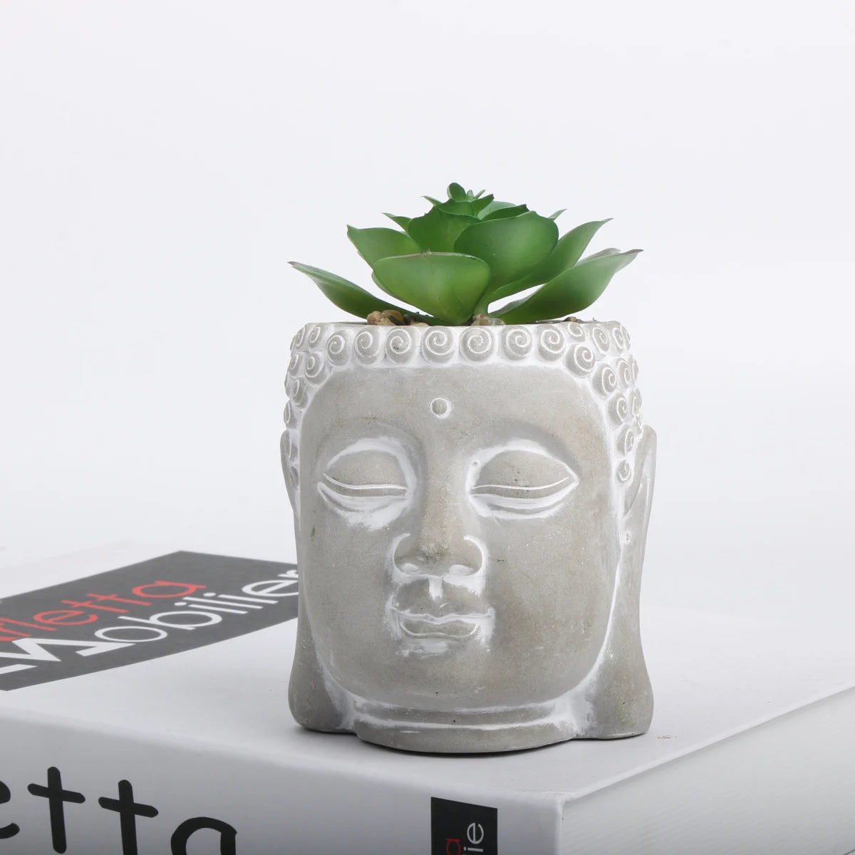 Cement Buddha Decoration, Zen Arts And Crafts Home Decoration, Fish Tank Aquarium Scenery Chinese Tea Pet Decoration, room Decor