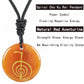 Hot Natural Crystal Quartz Cho Ku Rei Reiki Energy Symbol Pendant Ancient Spiritual Healing Necklaces Pendants Women Man Jewelry