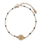 Coin Charm Stainless Steel St Benedict Medal Bracelet San Benito Bracelet Adjustable Link Chain Bohemia Bracelet